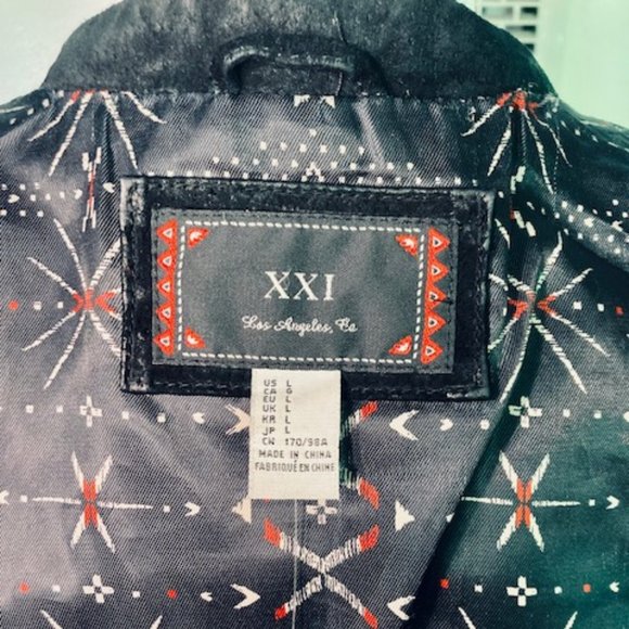 Genuine SUEDE BOMBER JACKET With zipper - Picture 7 of 10